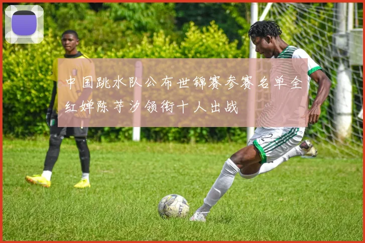中国跳水队公布世锦赛参赛名单全红婵陈芋汐领衔十人出战